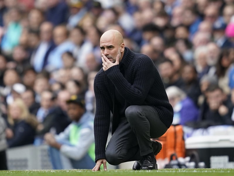 Tréner ManCity Pep Guardiola