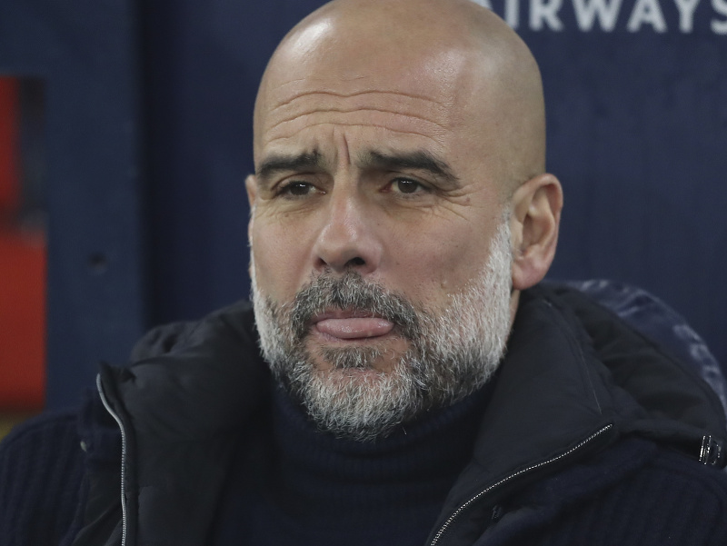 Tréner Pep Guardiola