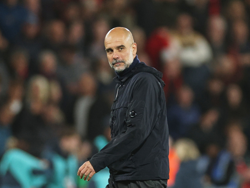 Pep Guardiola, kouč Manchestru City