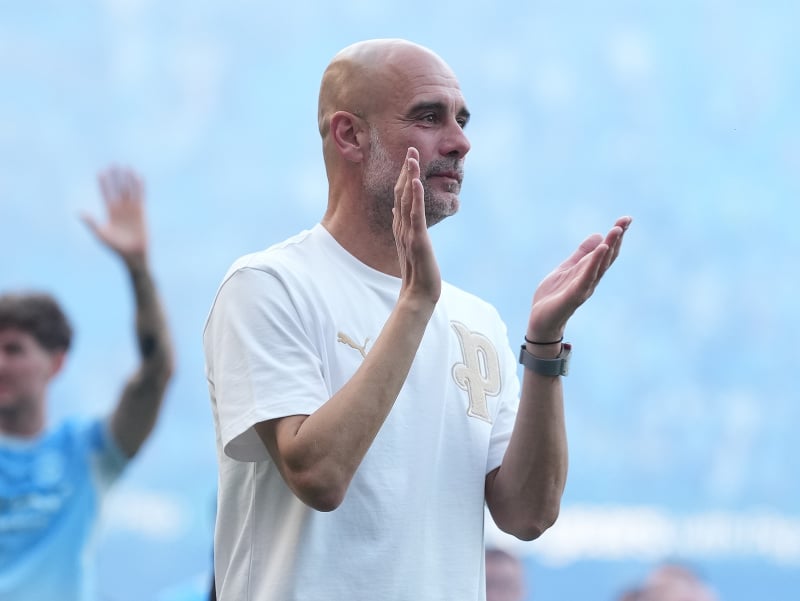 Pep Guardiola sa rozlúčil s Manchestrom City