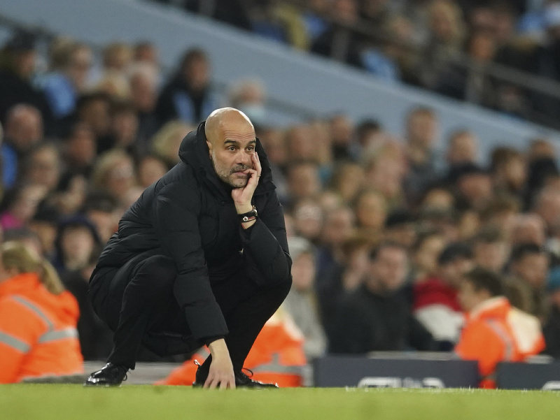 Tréner Manchestru City Pep Guardiola