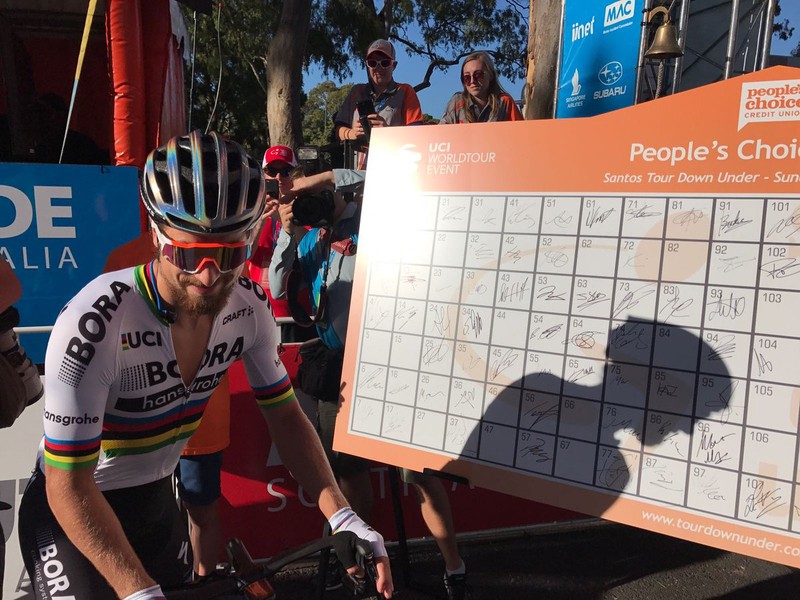 Peter Sagan na Tour Down Uder