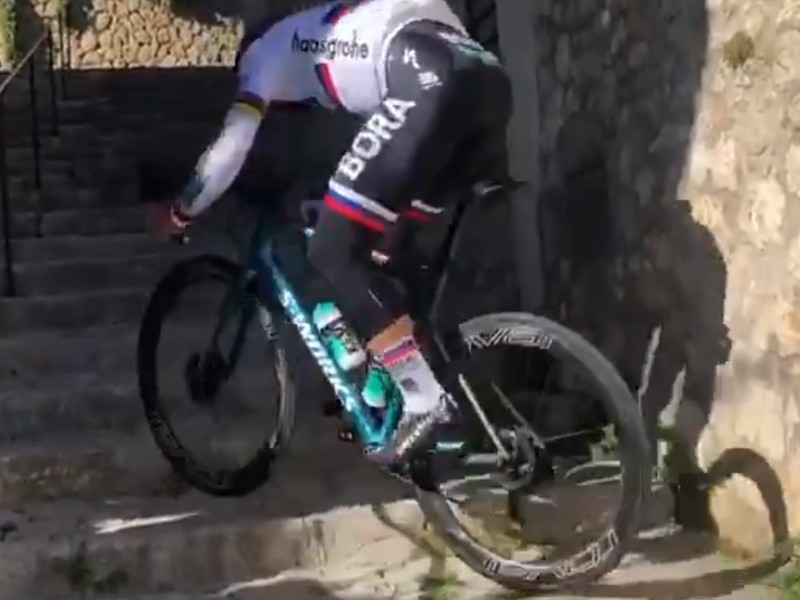 Peter Sagan opäť pobavil fanúšikov