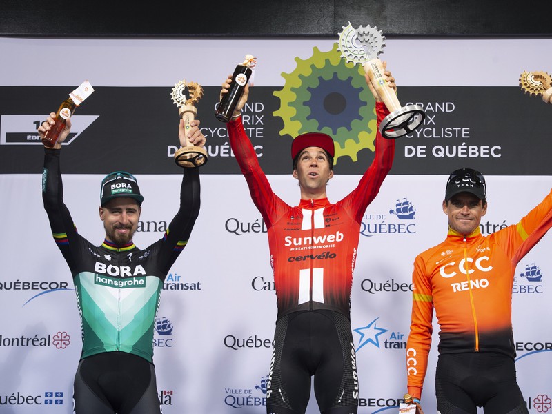 Matthews víťazom Grand Prix Cycliste de Québec, Sagan tesne druhý
