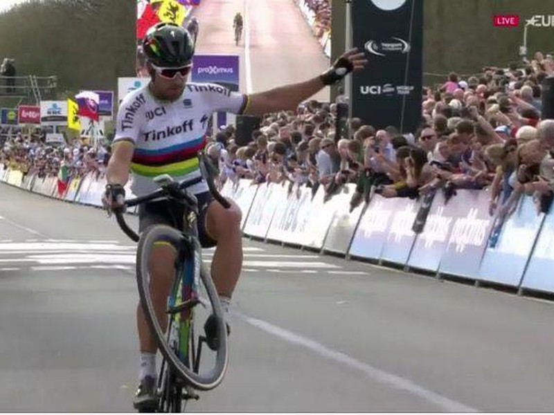 Peter Sagan vyhral 