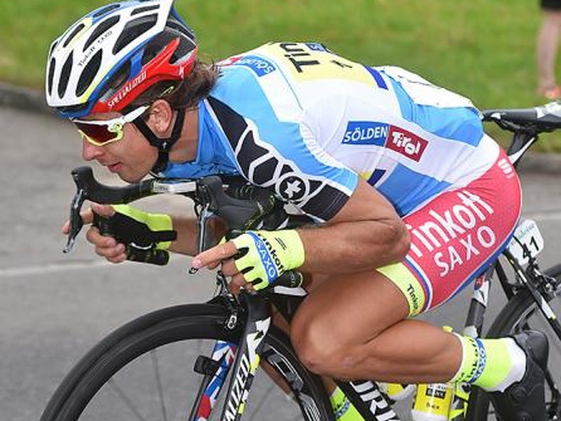 Peter Sagan na druhej etape Okolo Švajčiarska