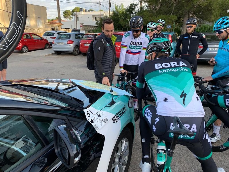 Peter Sagan sa aj s tímom pripravuje na Mallorce