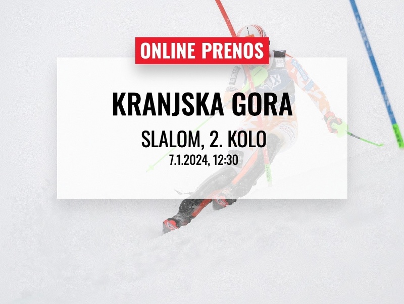 2. kolo slalomu v Kranjskej Gore