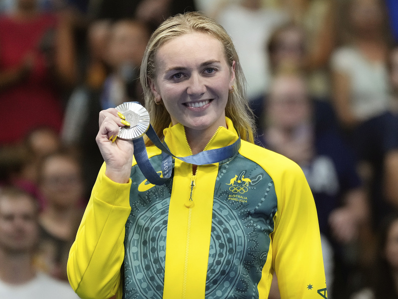 Austrálska plavecká hviezda Ariarne Titmusová 