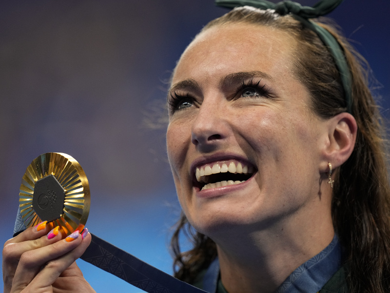Juhoafrická plavkyňa Tatjana Smithová získala zlatú medailu v disciplíne 100 m prsia na OH v Paríži. 