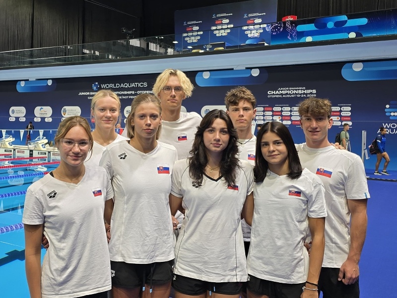 Slovenskí reprezentanti v plávaní