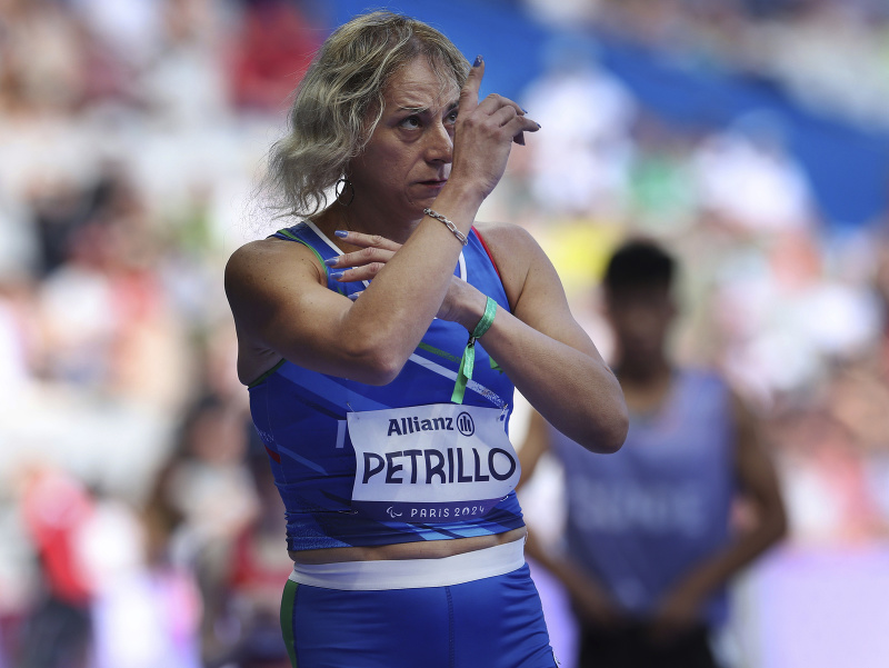 Talianska atlétka Valentina Petrillová na paralympiáde 2024