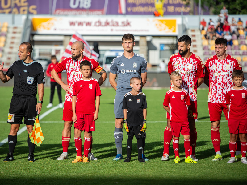Hráči MFK Dukla Banská Bystrica