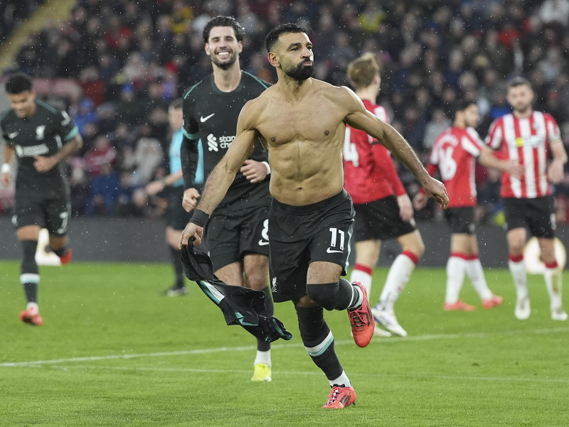 Mohamed Salah a jeho gólové oslavy