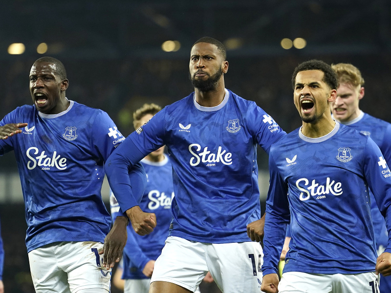 Gólová radosť futbalistov Evertonu