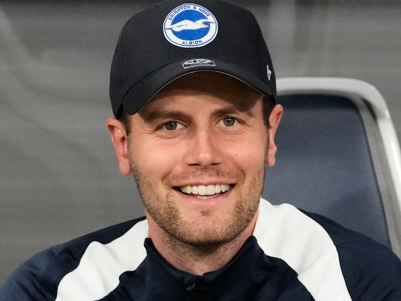 Tréner Brightonu Fabian Hürzeler 