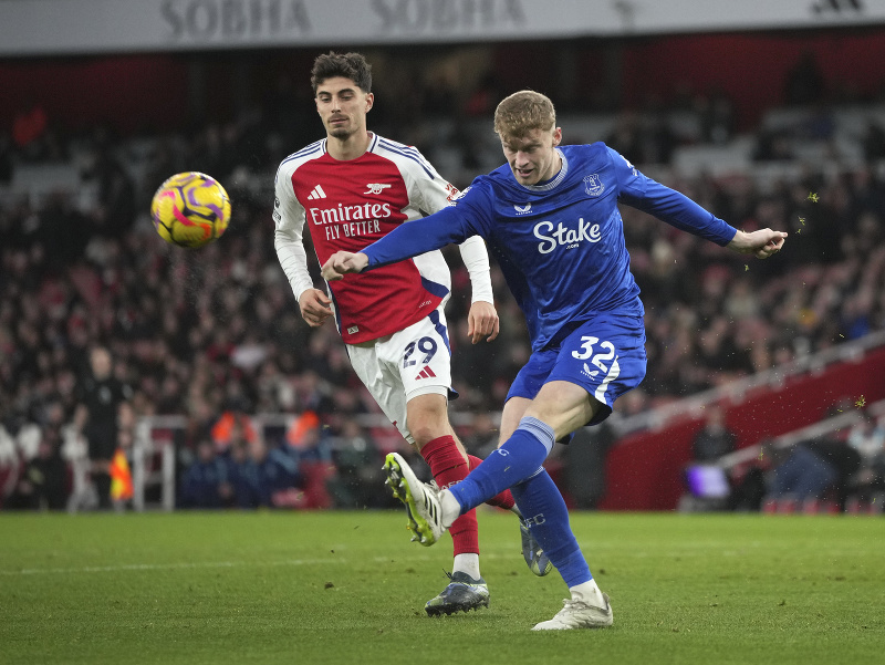 Obranca Evertonu Jarrad Branthwaite