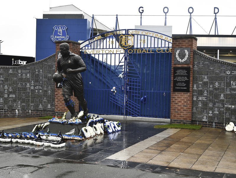 Liverpoolsky Goodison Park, domovský stánok Evertonu FC