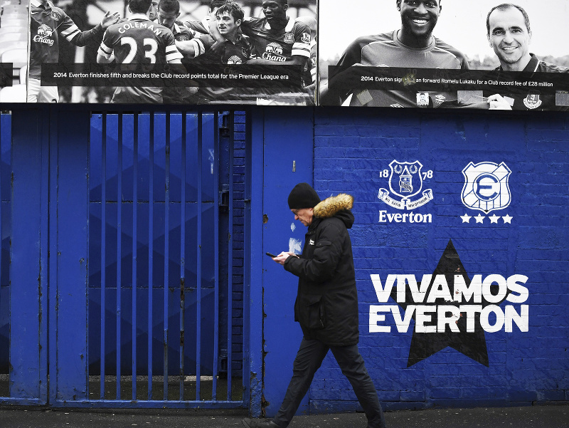 Liverpoolsky Goodison Park, domovský stánok Evertonu FC