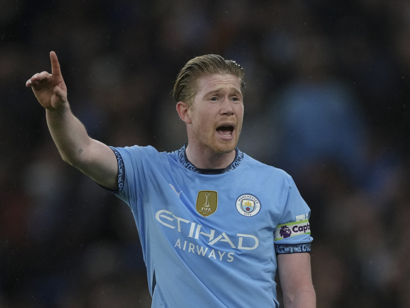 Kevin De Bruyne počas zápasu