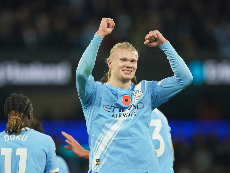 Erling Haaland a jeho gólové oslavy