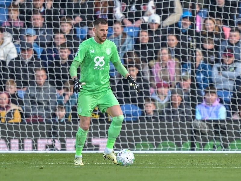 Martin Dúbravka v bránke Burnley FC