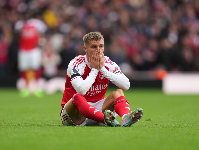 Kapitán Arsenalu Martin Ødegaard