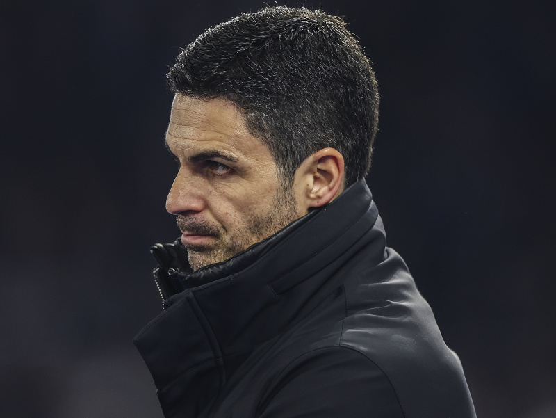 Manažér Arsenalu Mikel Arteta