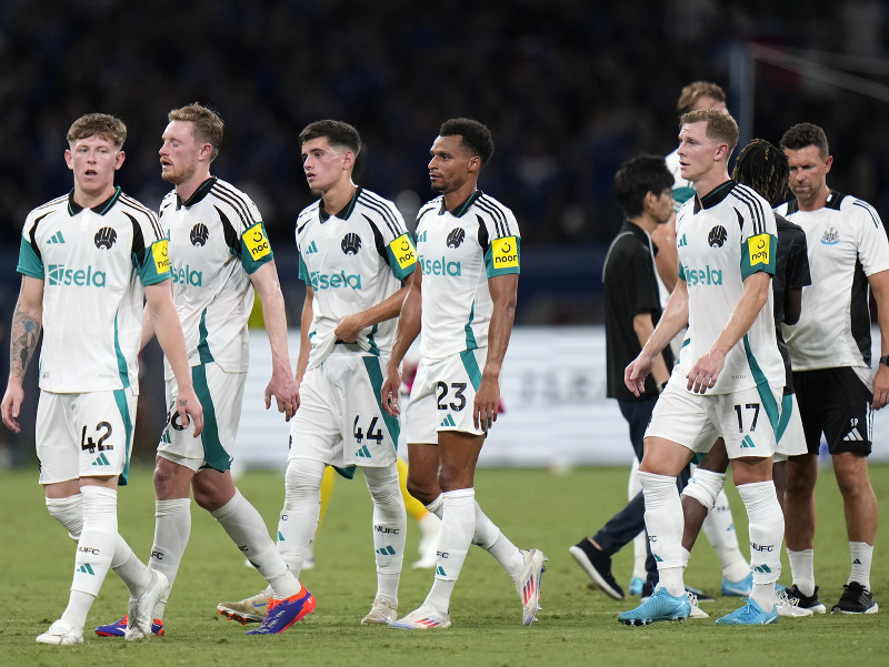 Hráči Newcastle United počas predsezónnej prípravy 2024/25