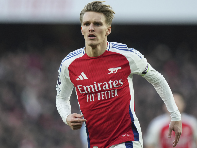 Martin Ödegaard a jeho gólová radosť