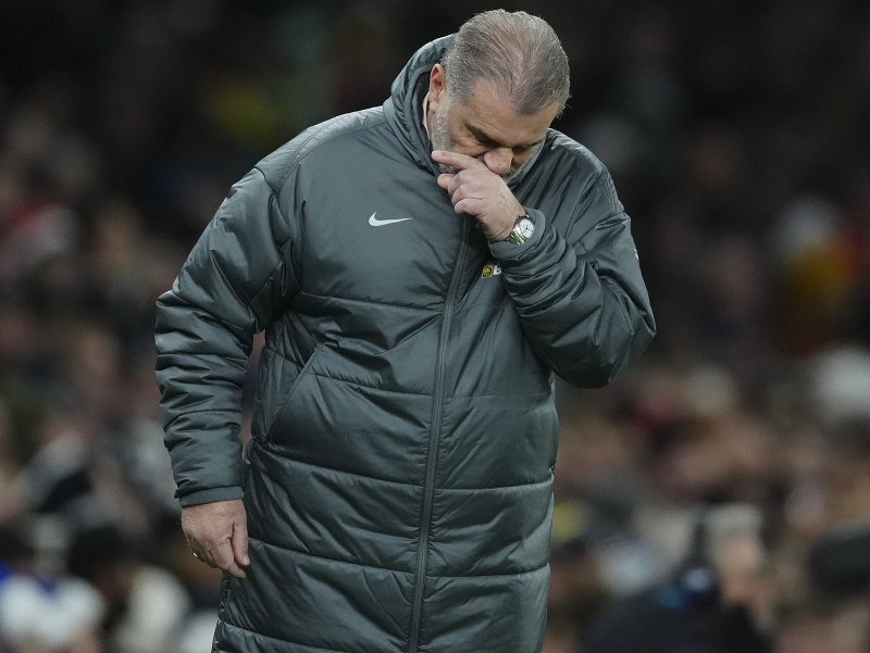 Manažér Tottenhamu Ange Postecoglou