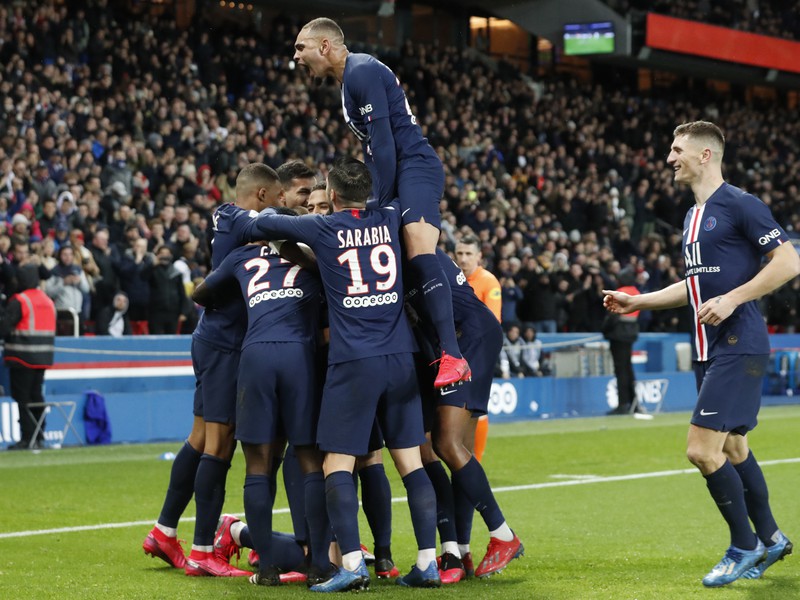 Radosť futbalistov PSG 