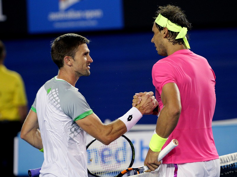 Rafael Nadal a Tim Smyczek po dramatickom súboji