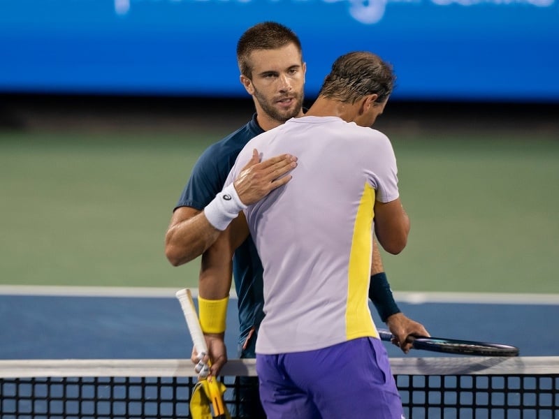 Rafael Nadal a Borna Čorič
