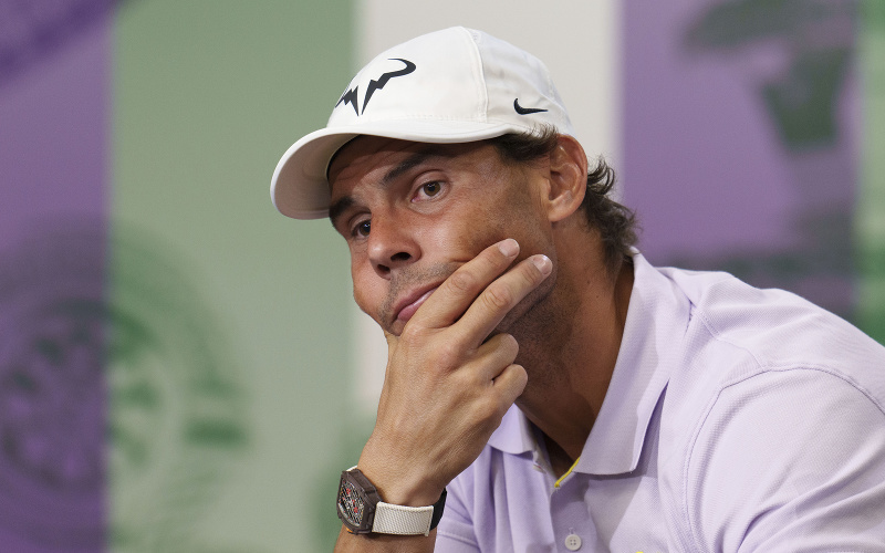 Rafael Nadal sa odhlásil z Wimbledonu pred semifinálovým súbojom s Kyrgiosom