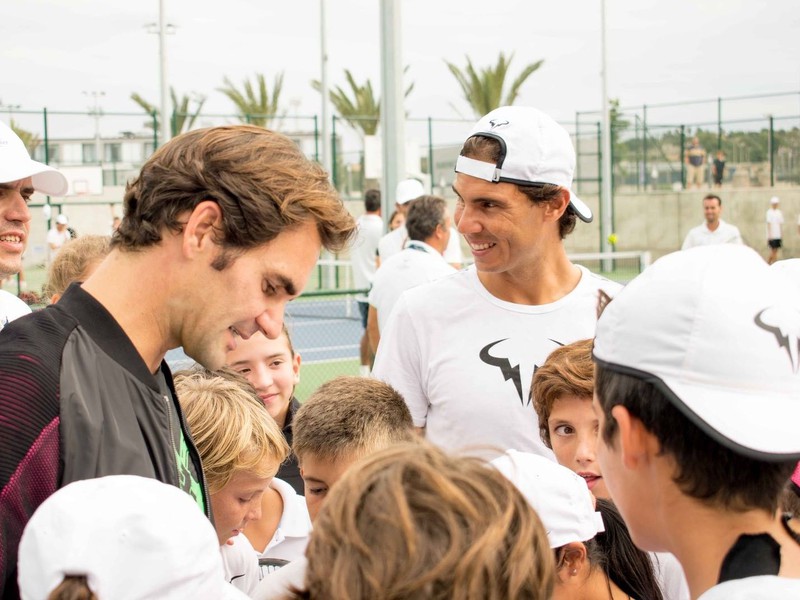 Roger Federer a Rafael Nadal 
