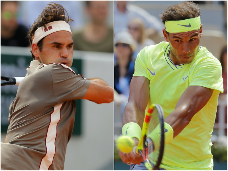 Roger Federer a Rafael Nadal
