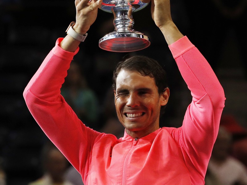 Rafael Nadal po výhre na US Open 2017