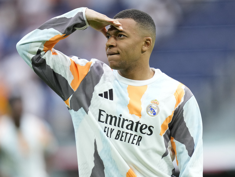 Hviezda Realu Madrid Kylian Mbappé