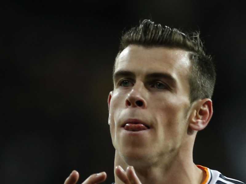 Gareth Bale a jeho klasické gesto