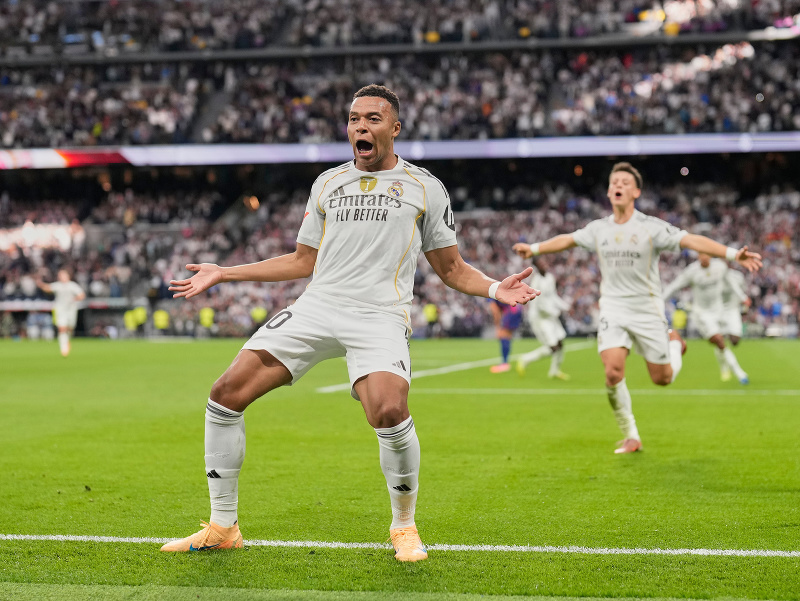 Kylian Mbappé a jeho gólová radosť 