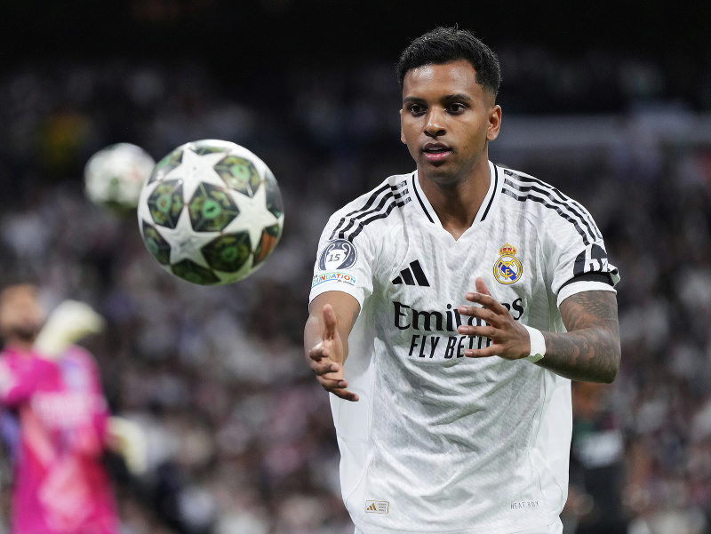 Brazílčan Rodrygo v drese Realu Madrid
