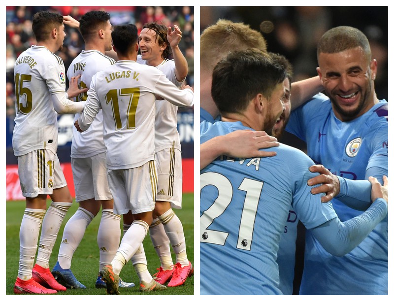 Real Madrid vs. Manchester City
