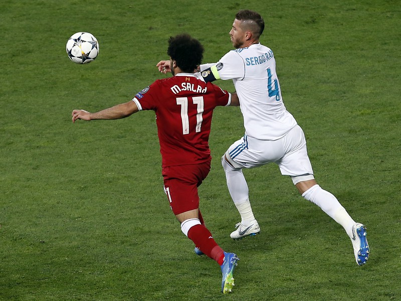 Sergio Ramos a jeho kontroverzný zákrok na Mohameda Salaha