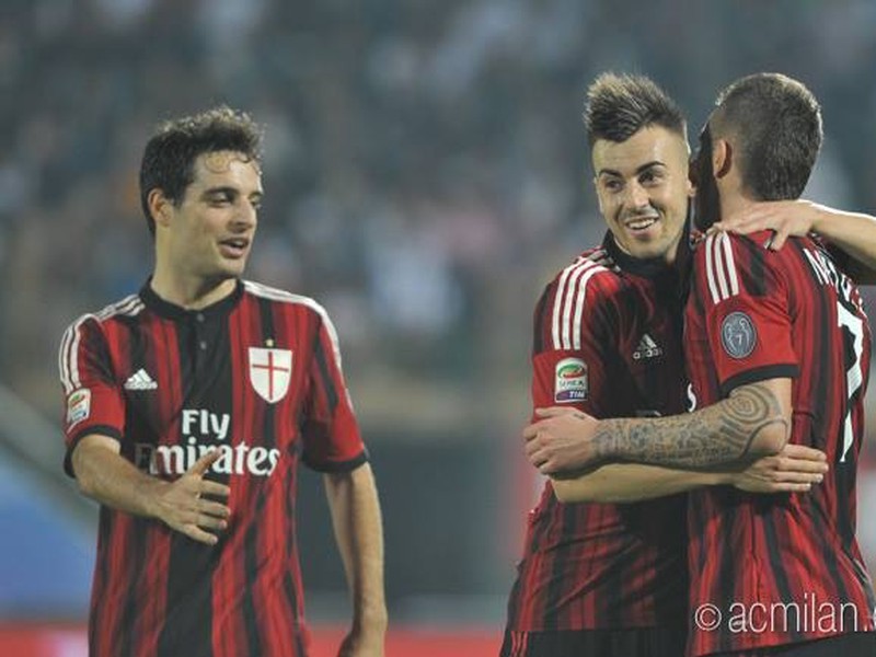 Giacomo Bonaventura, Stephan El Shaarawy a Jérémy Ménez