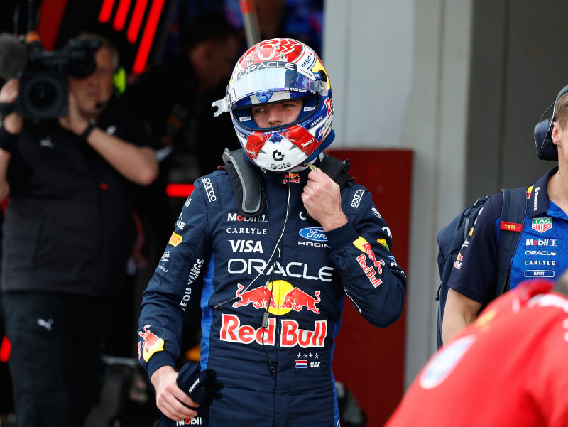 Max Verstappen počas kvalifikácie na Veľkú cenu Japonska