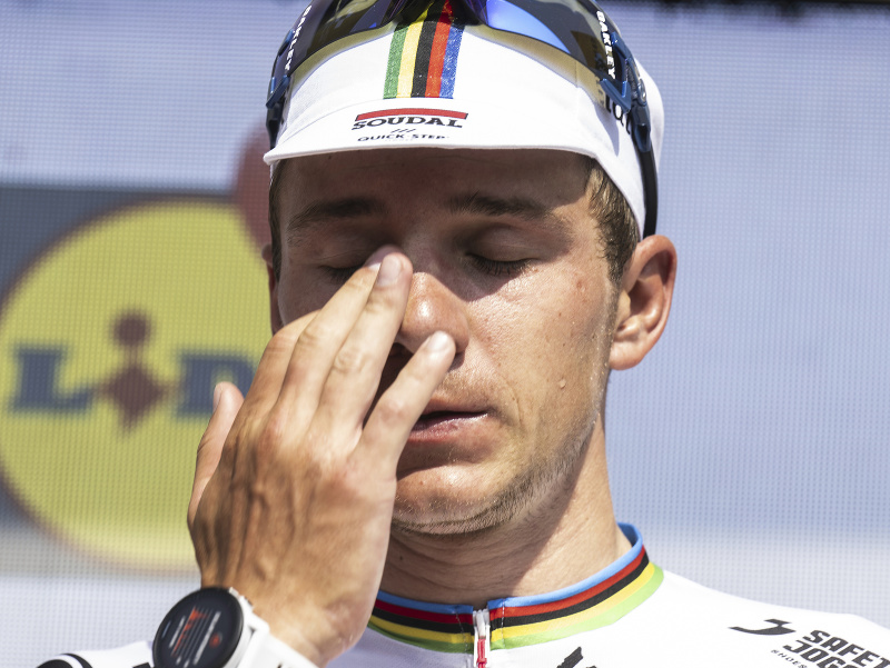 Belgický cyklista Remco Evenepoel 