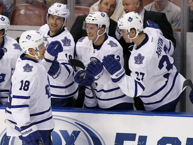 Richard Pánik na striedačke Toronta Maple Leafs