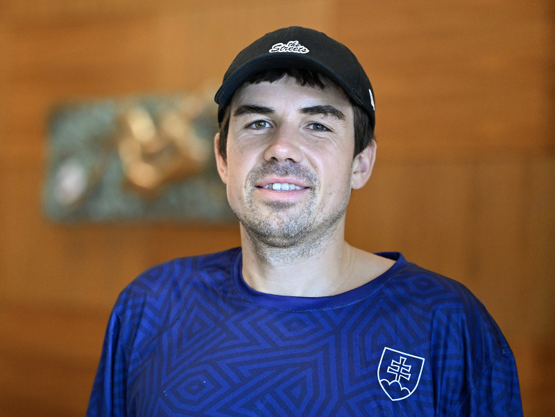 Slovenský reprezentant v skejtborde Richard Tury  
