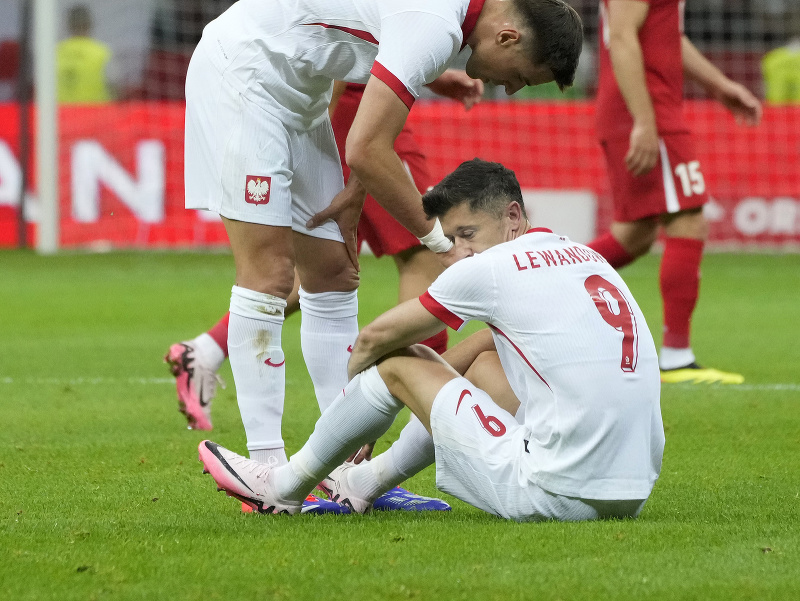 Poľský futbalový reprezentant Robert Lewandowski